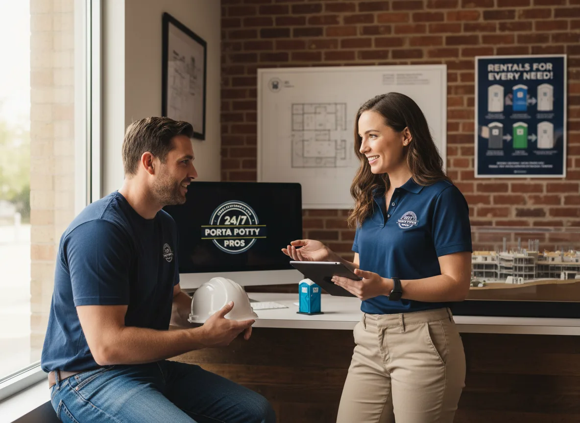 Flushing Toilet Rental Options in Fiskeville, RI